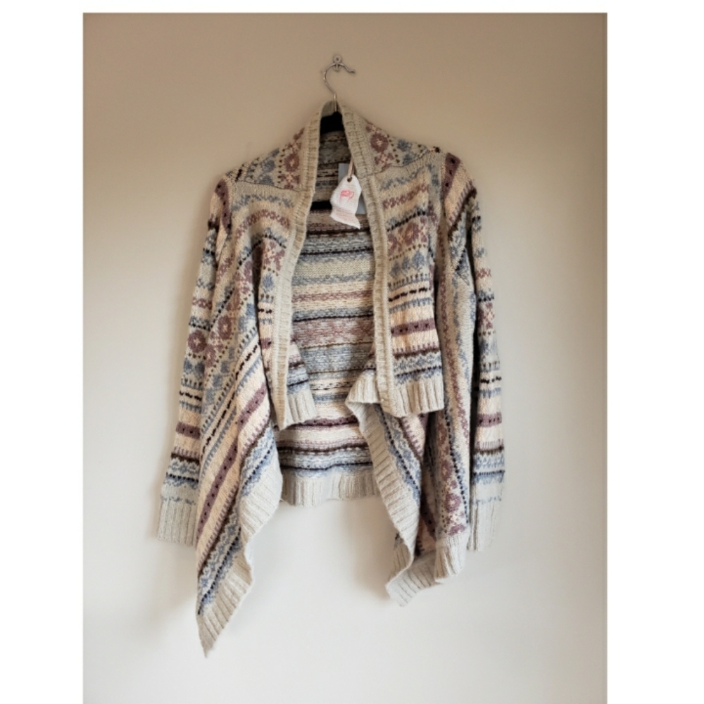 Anthropologie sleeping on snow cardigan La…